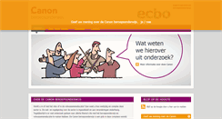 Desktop Screenshot of canonberoepsonderwijs.nl